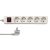  Desktop distributor with switch 5, 3m, 3x1.5m, white 001252301