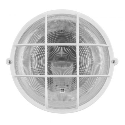  Boat light, round, with plastic grid 100W, white 0590095555