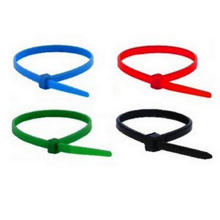  Cable tie, 150x3.5mm, colored, 100pcs 08302