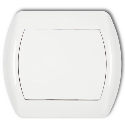  TREND single-pole switch, with frame, white 20914