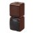  Aquastar Switch+plug, vertical, brown IP54 22021B