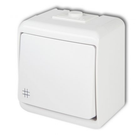  Aquastar cross switch, white IP54 22051