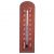  Thermometer indoor wood 40x150mm walnut 3000068