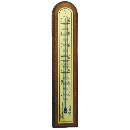  Indoor thermometer wood and plastic 42x205mm 3000228