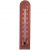  Thermometer indoor wood 42x205mm walnut 3000235