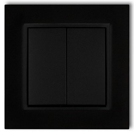  MINI chandelier switch with frame matt black 4129H