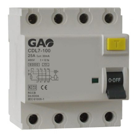  Fi relay 4P 40A 300mA, white 5927H