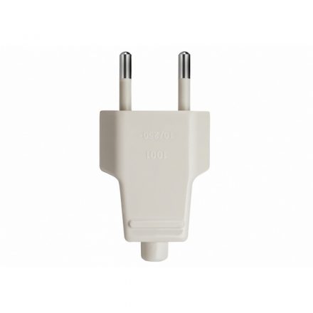  Ungrounded 'EURO' swing plug white 63072