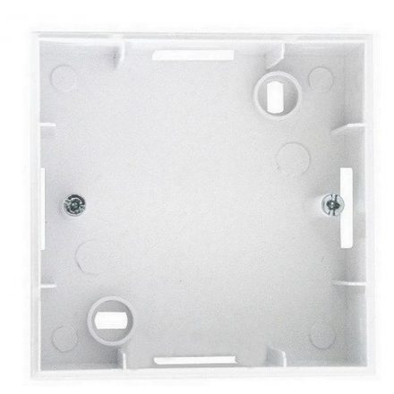  OPAL external installation box single, white 8734H