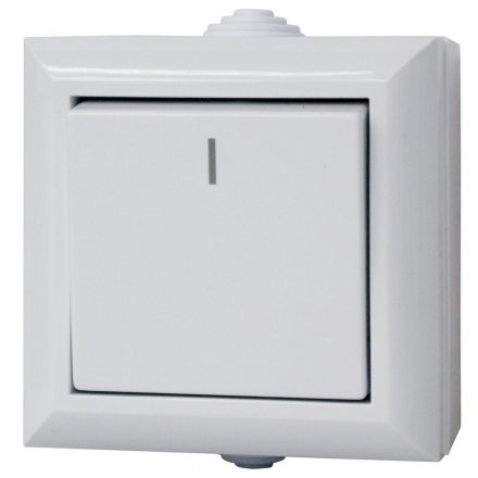  BUSINESS LINE IP54 2-pole switch, outside the wall, white 9559H