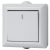  BUSINESS LINE IP54 2-pole switch, outside the wall, white 9559H