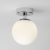  Astro Denver 1038001 Bathroom Ceiling Lamp Chrome White Metal