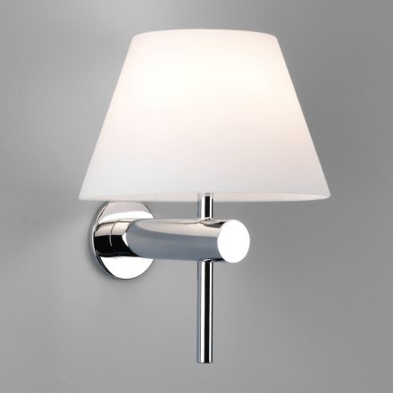  Astro Roma 1050001 Bathroom Wall Lamp Chrome White Metal