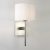  Astro San Marino 1076006 Wall Light Matt Nickel Metal