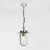  Astro Montparnasse 1096004 Modern Pendant Light Nickel Transparent Metal