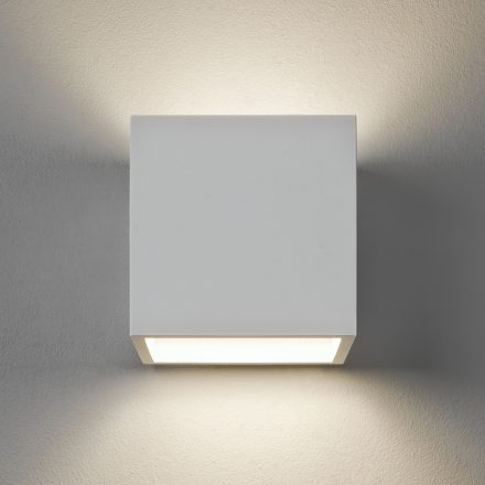  Astro Pienza 1196001 Plaster Wall Lamp White Plaster