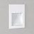  Astro Borgo 1212004 Recessed Wall Light White Metal