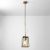  Astro Calvi 1306006 Single Pendant Copper Transparent Metal