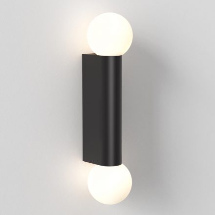  Astro Ortona Twin 1459006 Wall Lamp Matt Black