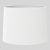  Astro Tapered Round 215 5006001 Lampshade White Fabric