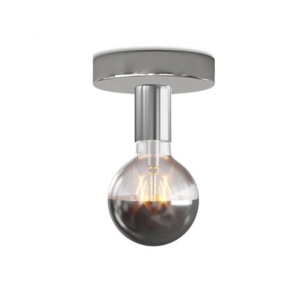  Fermaluce metal lamp with Globe bulb