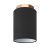  Fermaluce Metal Cylinder with lampshade, Ø 15cm h18cm, metal-coated wall or ceiling lamp