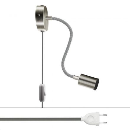  Spostaluce lamp with adjustable Flex 30 GU1d0 spot lamp and two-pole connector