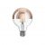 LED Copper FÉLGÖMB Globe Light Bulb G95 7W 650Lm E27 2700K Dimmable - A24