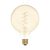  LED gold bulb carbon line curved spiral filament Globe G125 4W 250Lm E27 1800K adjustable - C07