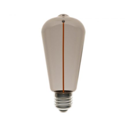  LED smoky magnetic bulb Deco line Edison ST64 2.2W 60Lm E27 1800K - F03