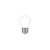  LED milk glass mini globe bulb G45 4W 470Lm E27 2700K - M01