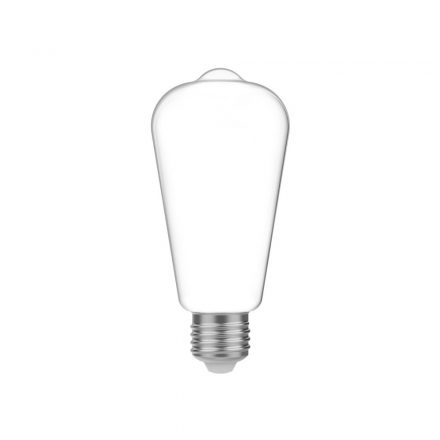 LED milk glass Edison bulb ST64 4W 470Lm E27 2700K - M03