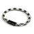  Matte black bracelet with magnetic clasp and RP04 cable