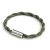  Matte silver bracelet with magnetic clasp and TC63 cable