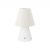  Portable and rechargeable Cabless11 lamp with drop bulb and lamp shade