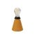  Portable and rechargeable Cabless11 lamp with drop bulb, suitable for lampshades