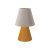  Portable and rechargeable Cabless11 lamp with drop bulb and lamp shade