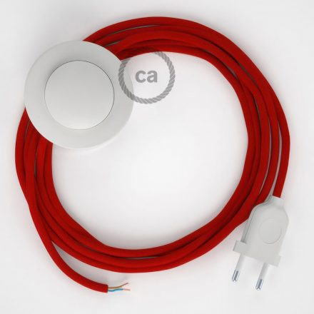  Connection Base, RM09 red rayon 3 m. Off switch and plug color.