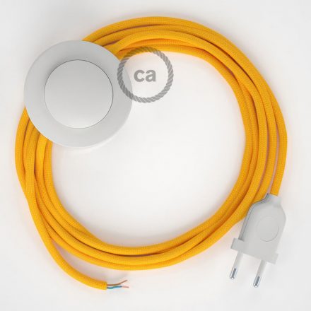  Connection pedestal, RM10 yellow rayon 3 m. Off switch and plug color.