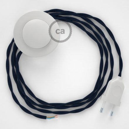  Connection base, TM20 Dark Blue Rayon 3 m. Choose the color of the switch and connector.