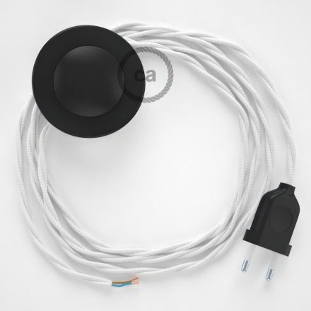  Connection base, TM01 white artificial silk 3 m. Choose the color of the switch and connector.