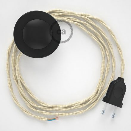  Connection base, TM00 Ivory Rayon 3 m. Choose the color of the switch and connector.