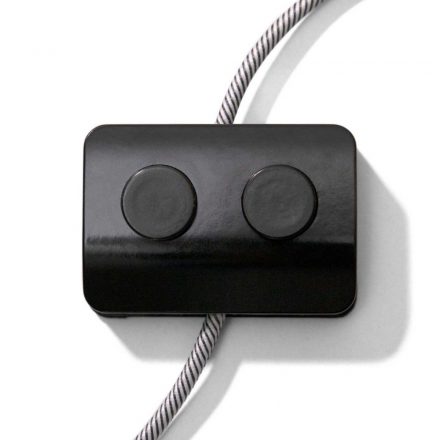  Double single pole foot switch. Designed by Achille Castiglioni.