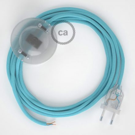  Connection pedestal, RM17 Baby Blue Rayon 3 m. Choose the color of the switch and connector.