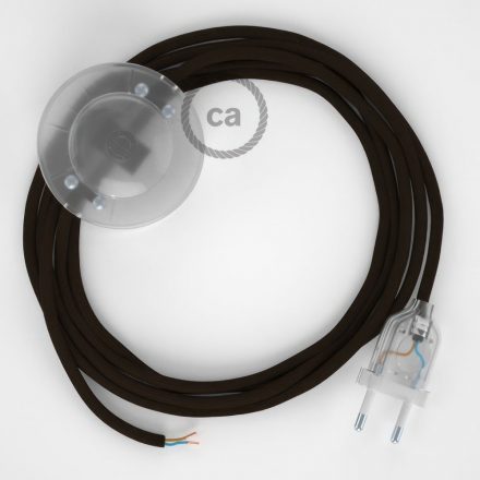 Connection base, RM13 brown rayon 3 m. Choose the color of the switch and connector.