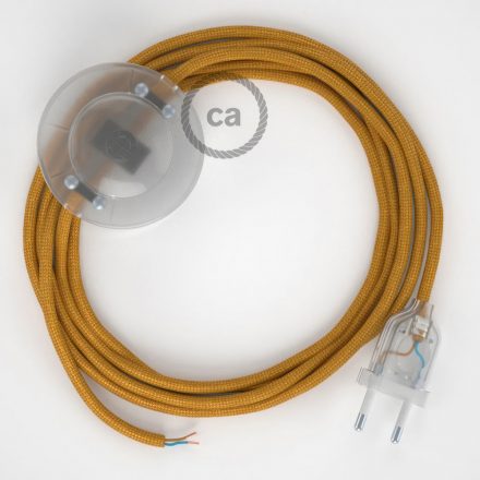  Connection pedestal, RM05 Gold Rayon 3 m. Choose the color of the switch and connector.