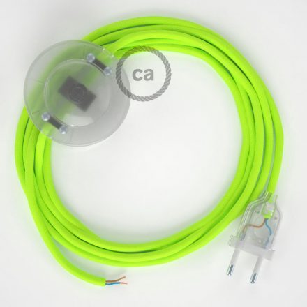  Connection base, RF10 Neon Yellow Rayon 3 m. Choose the color of the switch and connector.