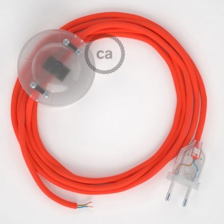  Connection base, RF15 Neon Orange Rayon 3 m. Choose the color of the switch and connector.