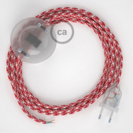  Connection base, RP09 White, red, two-tone rayon 3 m. Choose the color of the switch and connector.