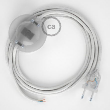  Connection base, RC01 White Cotton 3 m. Choose the color of the switch and connector.